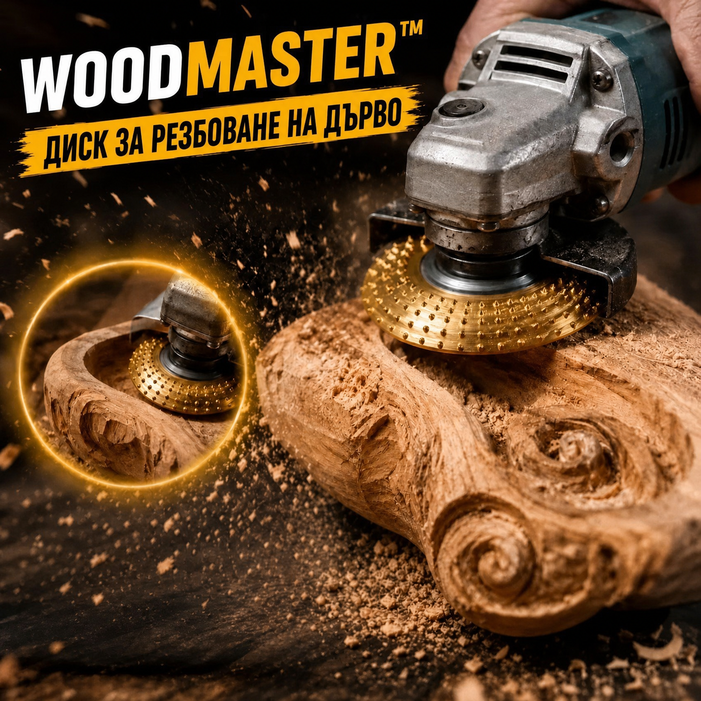 Диск За Дърворезба WoodMaster™