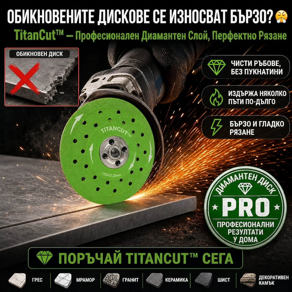 TitanCut™ – Комплект От 3 Диамантени Диска