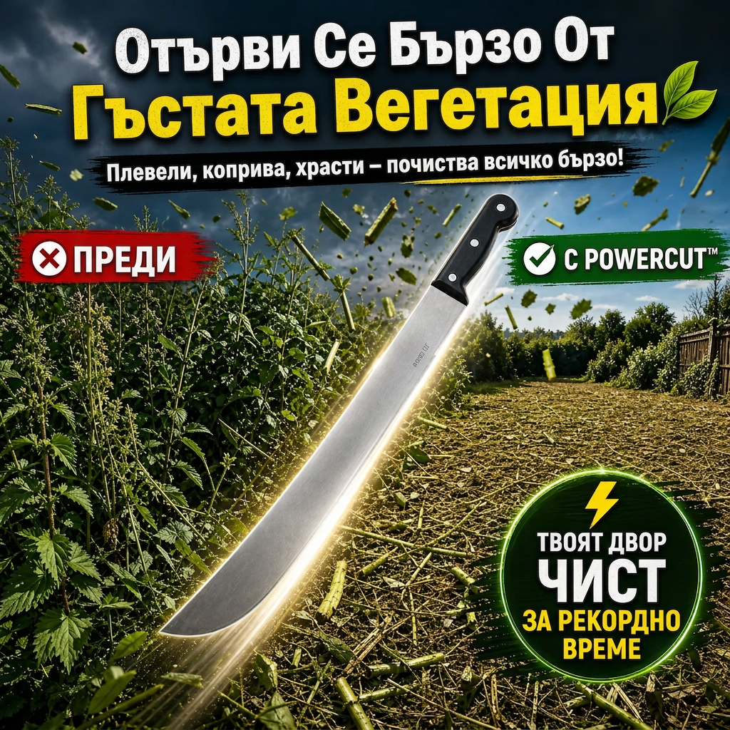 Професионален Стоманен Инструмент За Градината PowerCut™